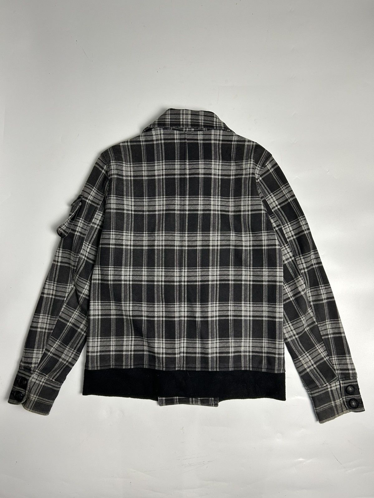 Japanese Brand LOUIS CHAVLON PLAID CHECKERED DOUBLE BREAST JACKET Size US L / EU 52-54 / 3 - 4 Thumbnail