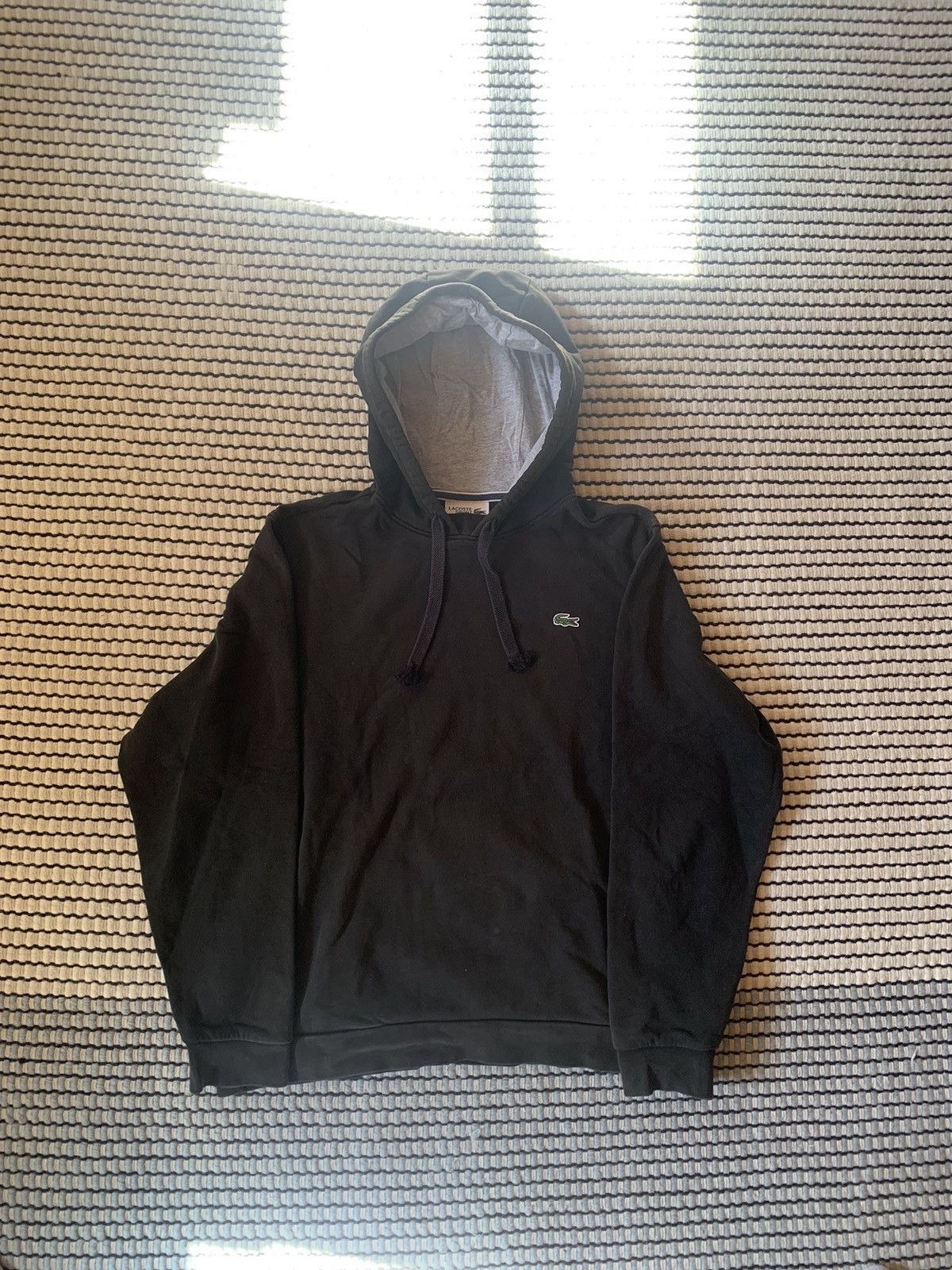 Lacoste Lacoste Black Hoodie Size US L / EU 52-54 / 3 - 1 Thumbnail