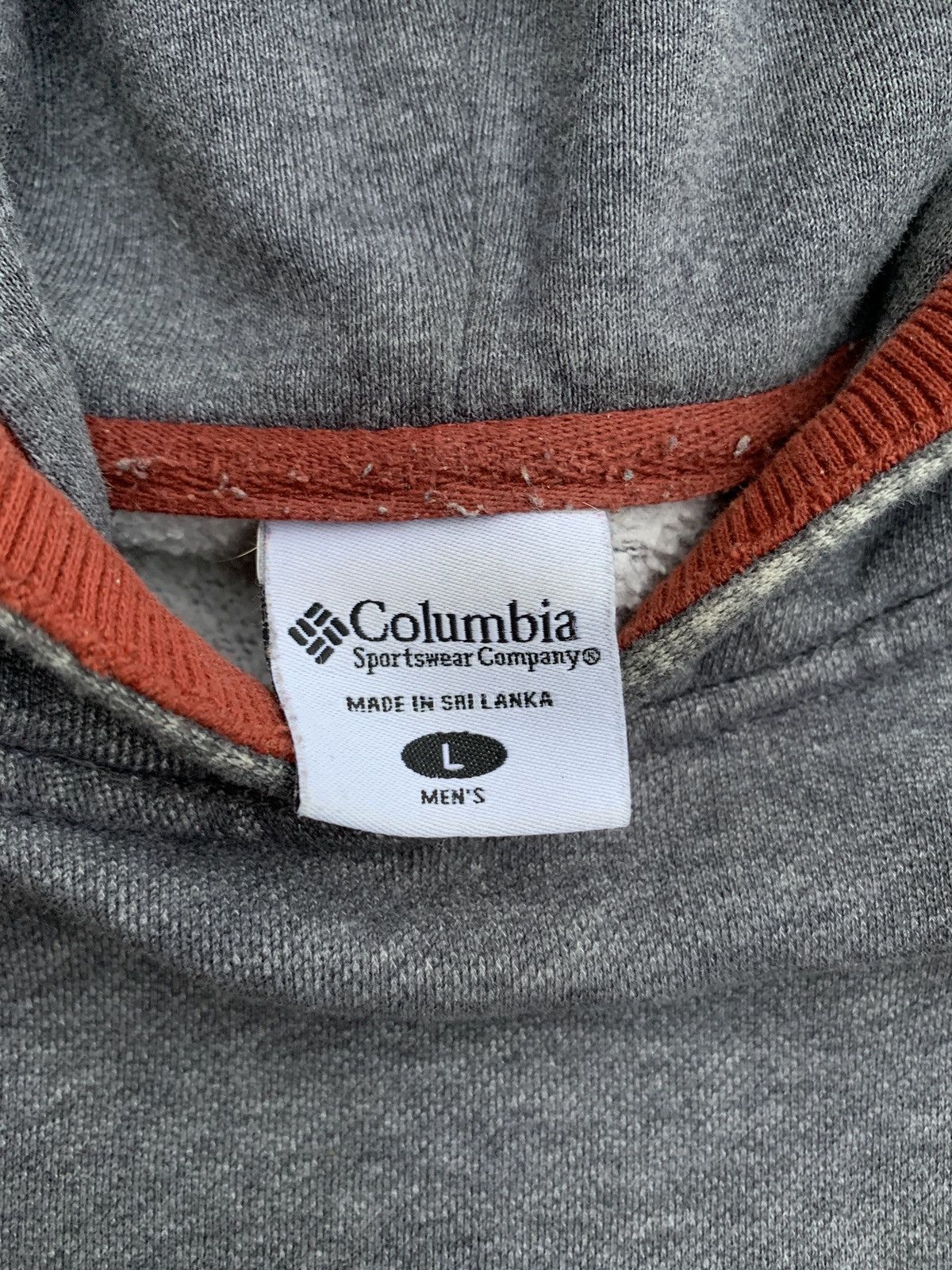 Columbia Columbia Sportswear Distressed Pullover Hooded Sweatshirt Size US L / EU 52-54 / 3 - 7 Thumbnail