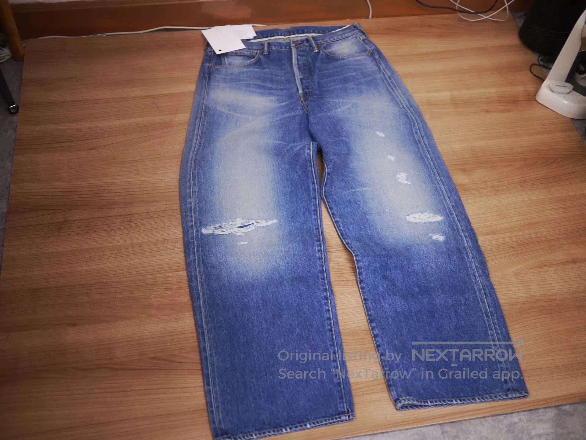 Visvim visvim social sculpture wide jeans D44. Size US 32 / EU 48 - 2 Thumbnail