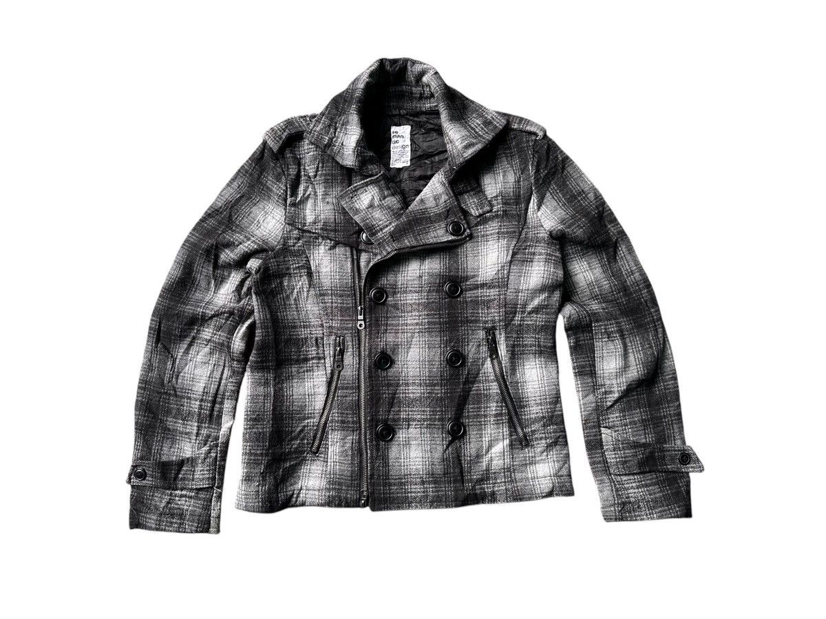 Designer × Japanese Brand × semanticdesign Semantic Design Wool Biker Jacket Size US M / EU 48-50 / 2 - 4 Thumbnail