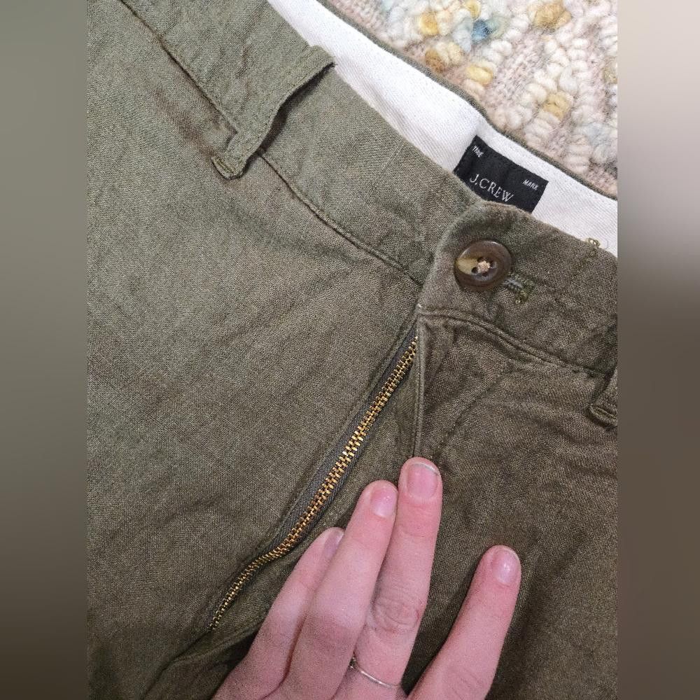 J.Crew J Crew 7" Linen Short Size US 31 - 2 Thumbnail