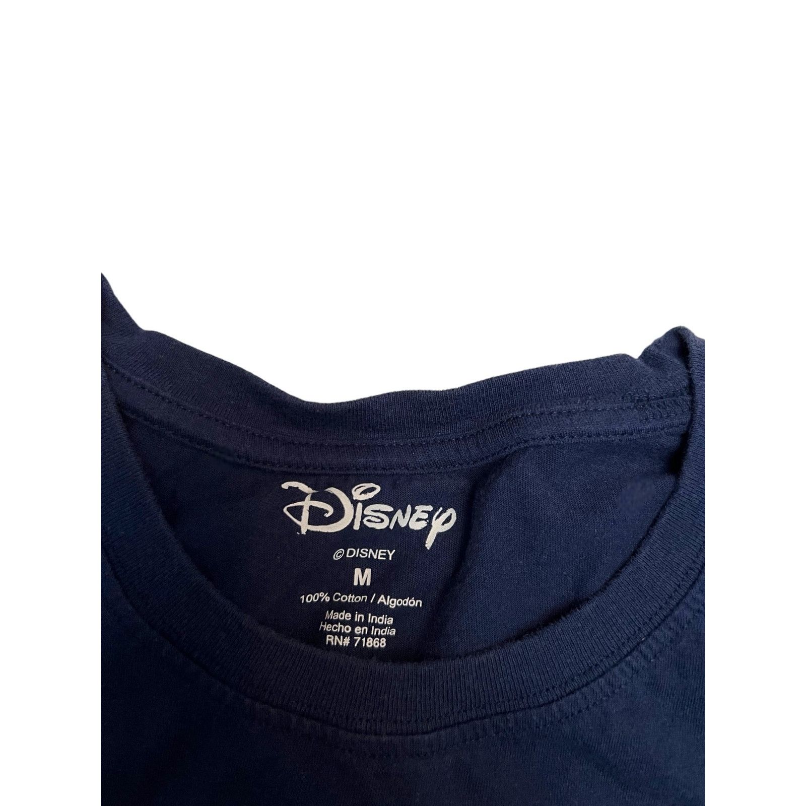 Disney Disney Mickey Mouse Navy Blue Graphic T-Shirt - Size M Size M / US 6-8 / IT 42-44 - 5 Thumbnail