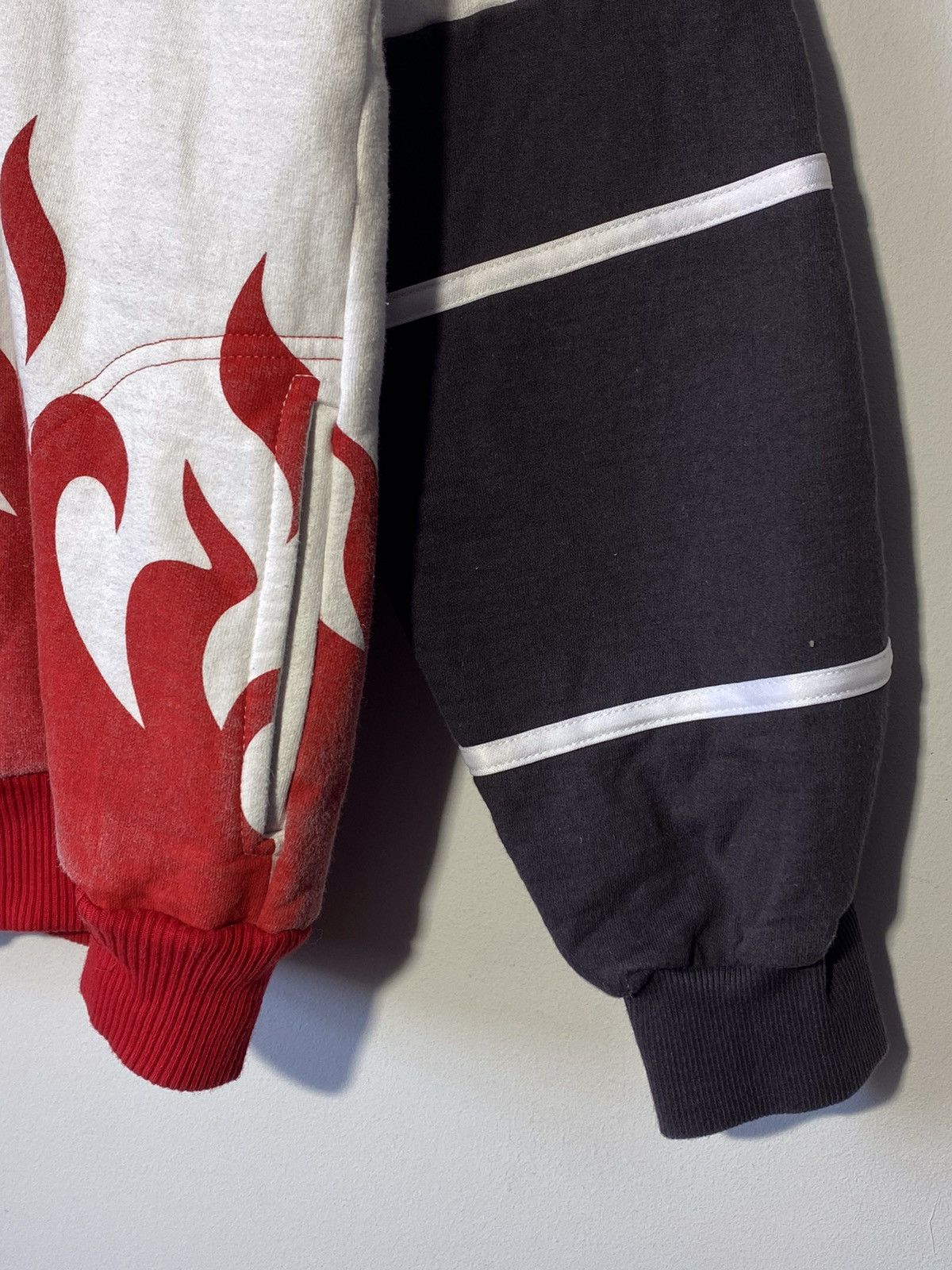 Other 🔥 Y2K NARUTO HOKAGE FLAME ZIP HOODIE ANIME STREET STYLE Size US S / EU 44-46 / 1 - 3 Thumbnail
