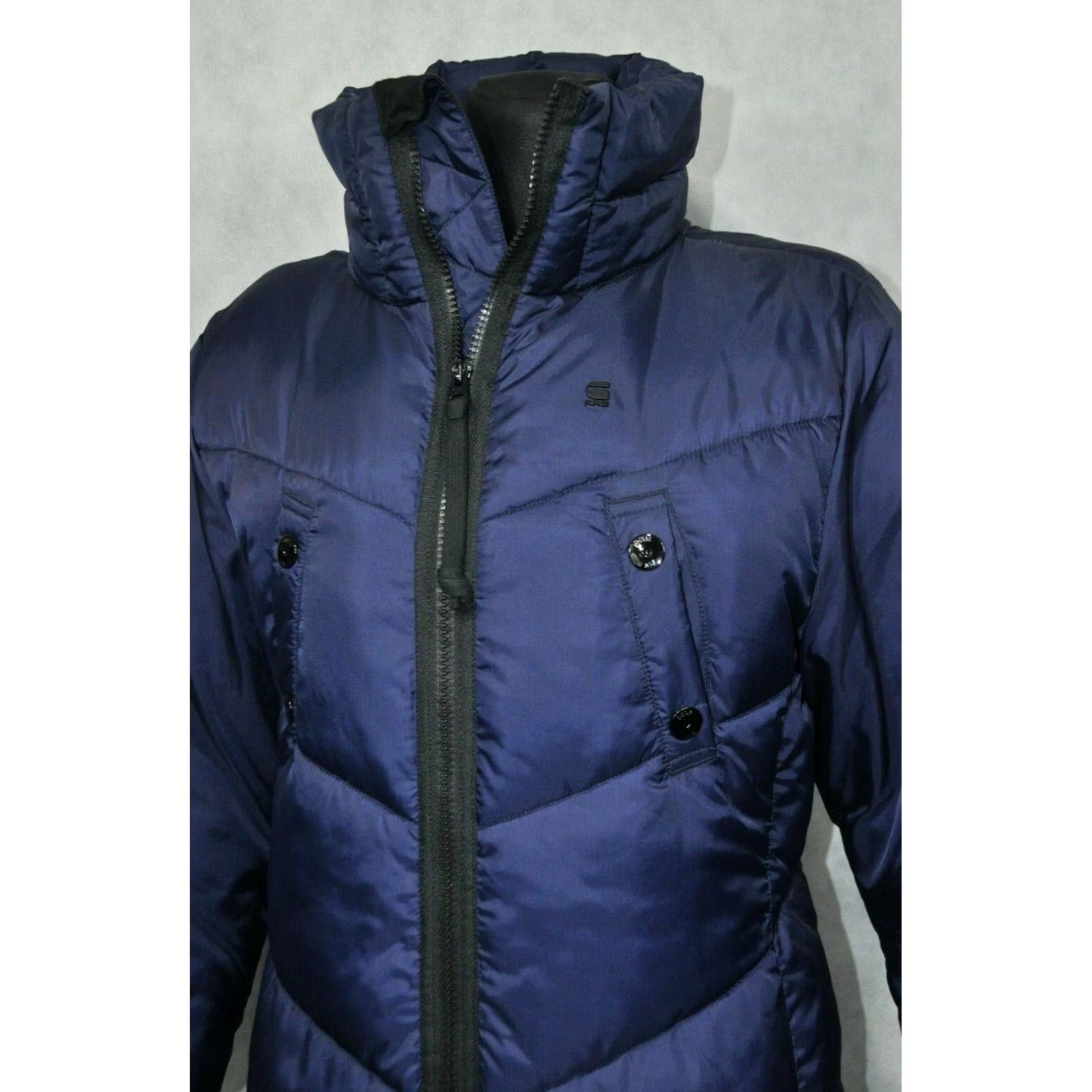 G-Star G-STAR RAW Alaska BF LONG COAT WMN S Blue XS? Size S / US 4 / IT 40 - 5 Thumbnail