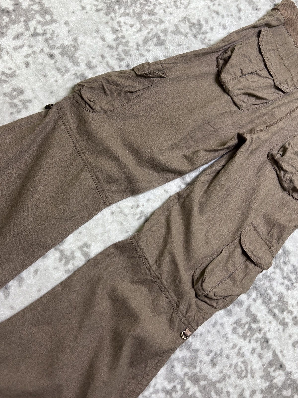 GOA G.O.A Japan Iconic 3D fringe Pocket Flare Distressed pants Size US 34 / EU 50 - 11 Thumbnail