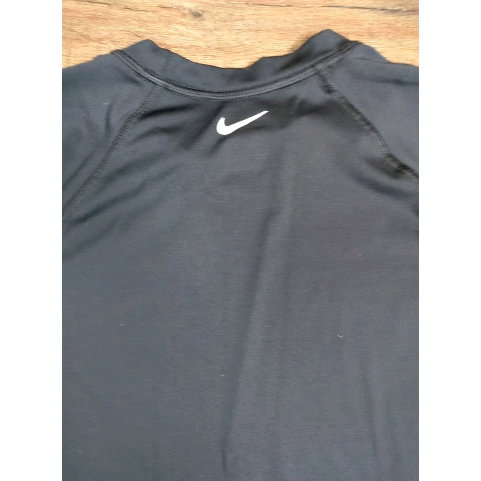 Nike VINTAGE Nike Swim Dri-FIT Hydro Rash Guard Long Sleeve Top Shirt XL Size XL / US 12-14 / IT 48-50 - 3 Thumbnail