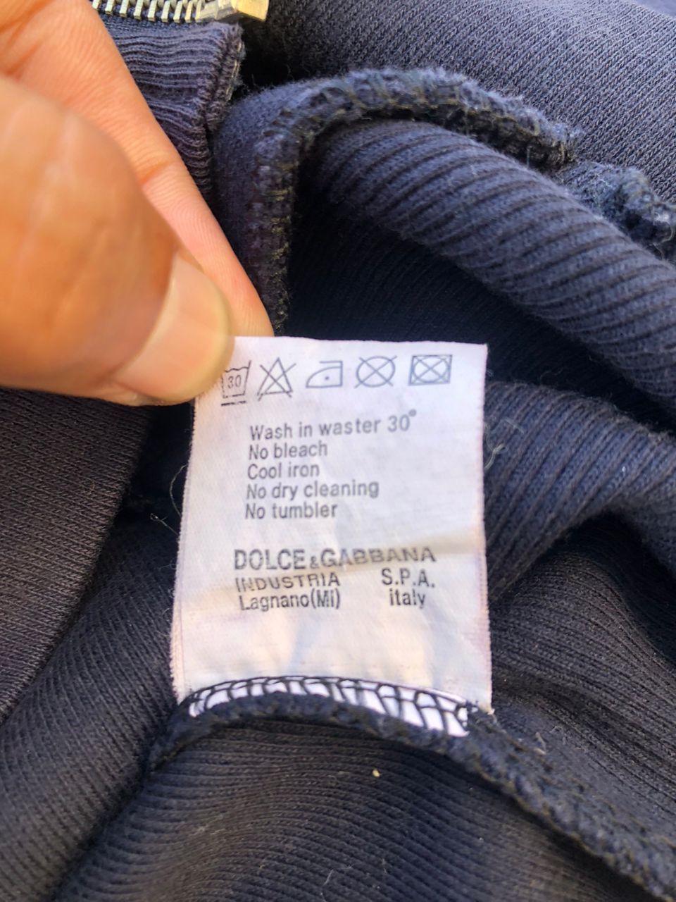Dolce & Gabbana D&G Dolce and Gabbana Zipper Hoodie Size XS / US 0-2 / IT 36-38 - 5 Thumbnail