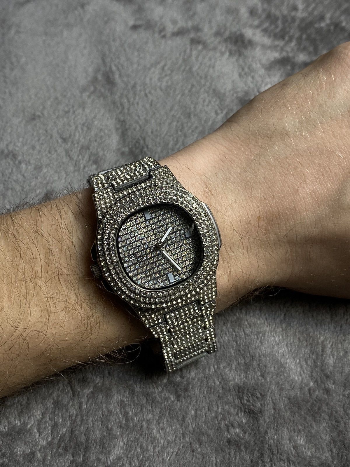 Japanese Brand × Jewelry × Vintage Futuristic Vintage Crystal Watch in Japanese Style Size ONE SIZE - 4 Thumbnail