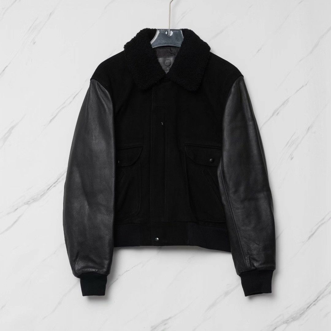 Alexander McQueen Alexander McQueen Men's Leather Patchwork Jacket Size US M / EU 48-50 / 2 - 1 Thumbnail