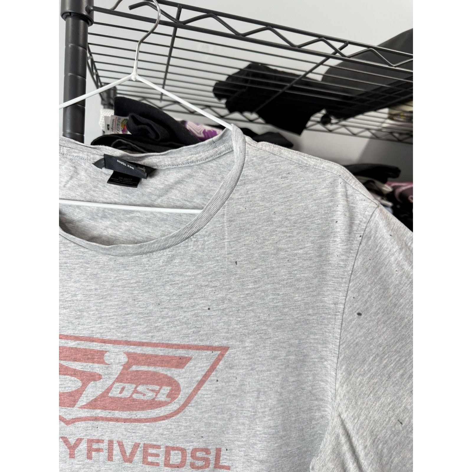 55DSL Vintage 55DSL Distressed Diesel T Shirt Size US L / EU 52-54 / 3 - 5 Thumbnail