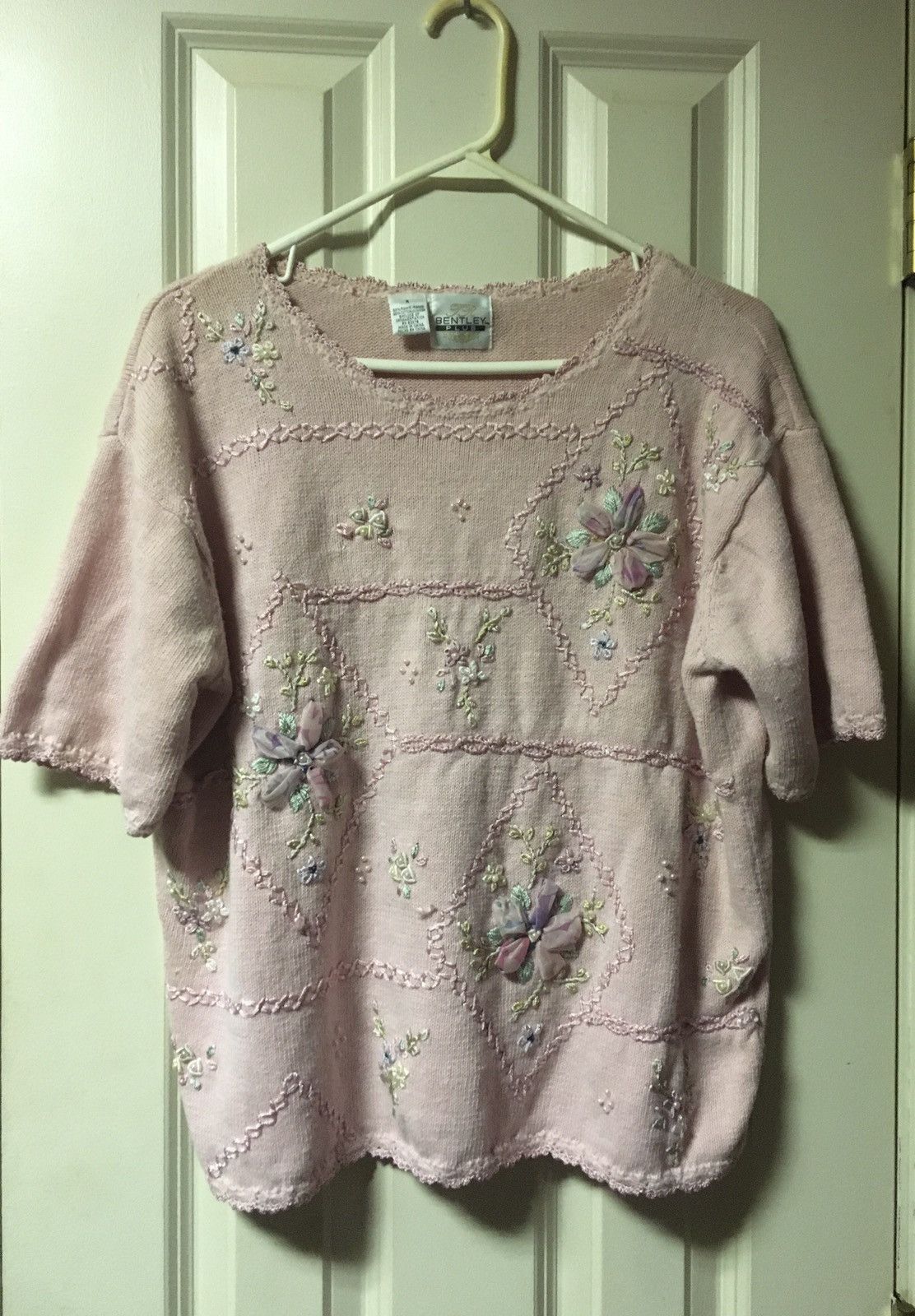 Vintage Vintage TR Bentley Beautiful Pink Women’s Sweater XL Size XL / US 12-14 / IT 48-50 - 4 Thumbnail
