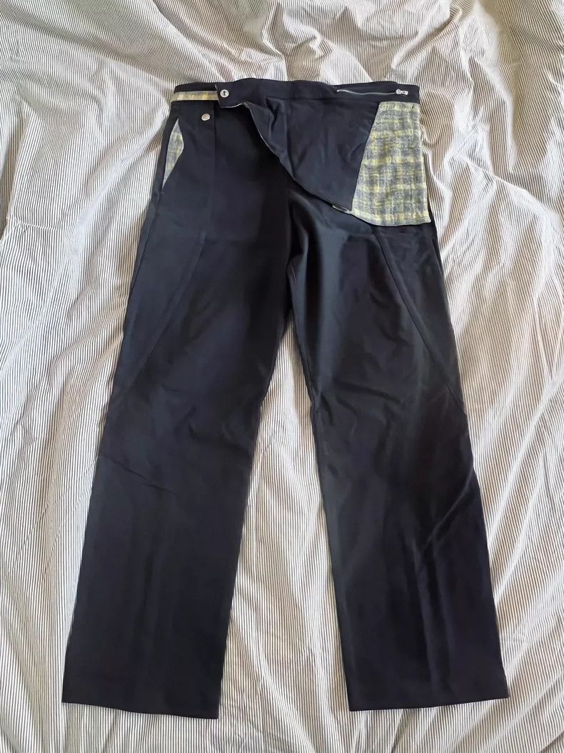 Kiko Kostadinov Kiko Kostadinov 22AW Wide-Leg Pants - dmc Size US 34 / EU 50 - 1 Thumbnail