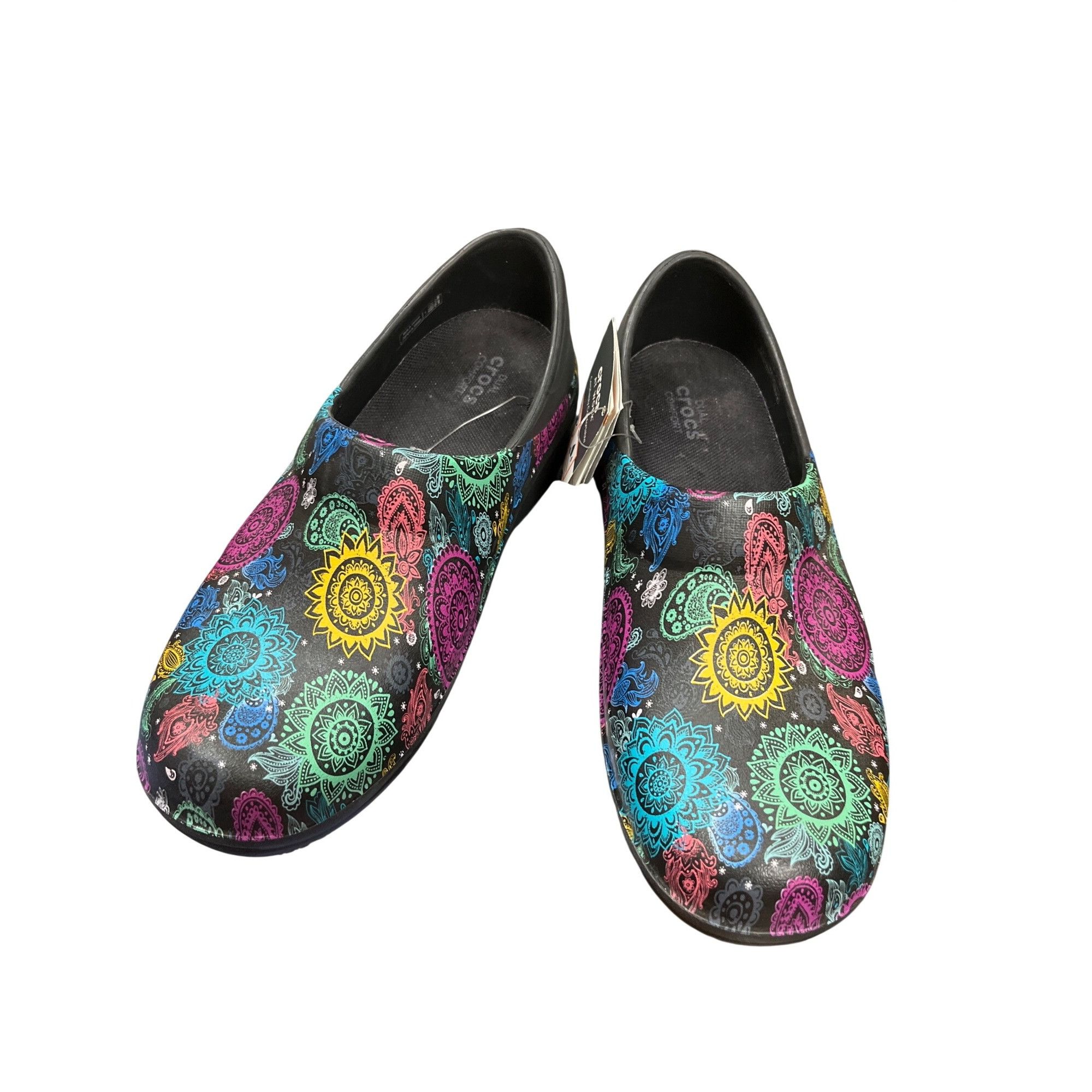 Crocs Crocs Work Dual Comfort wms paisley multicolored slip on clo Size US 6 / IT 36 - 10 Thumbnail