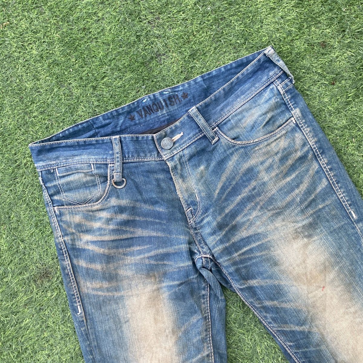Vanquish VANQUISH GOLD BOOTCUTS FLARED DENIM Size US 33 - 3 Thumbnail