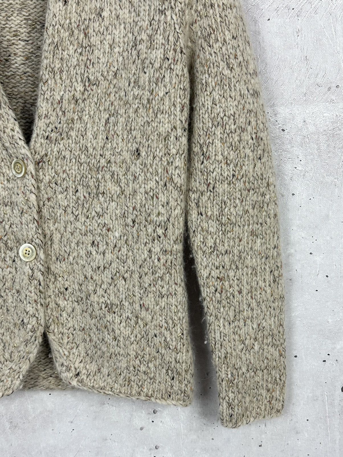 Fabiana Filippi Fabiana Filippi Made in Italy Knit Alpaca Blazer Jacket Size XS / US 0-2 / IT 36-38 - 3 Thumbnail