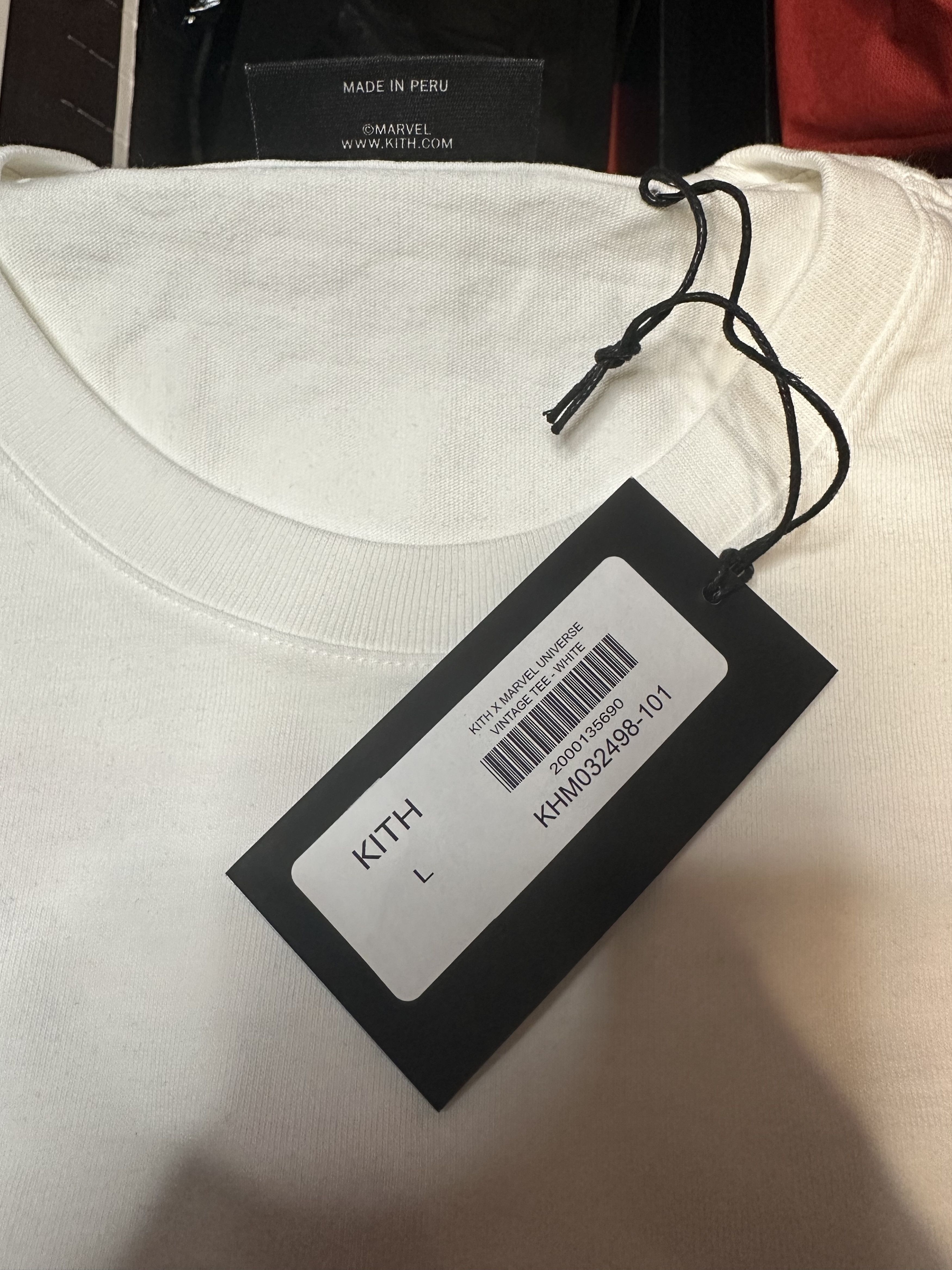 Kith × Marvel Comics Kith x Marvel Universe Vintage Tee Size US L / EU 52-54 / 3 - 6 Thumbnail