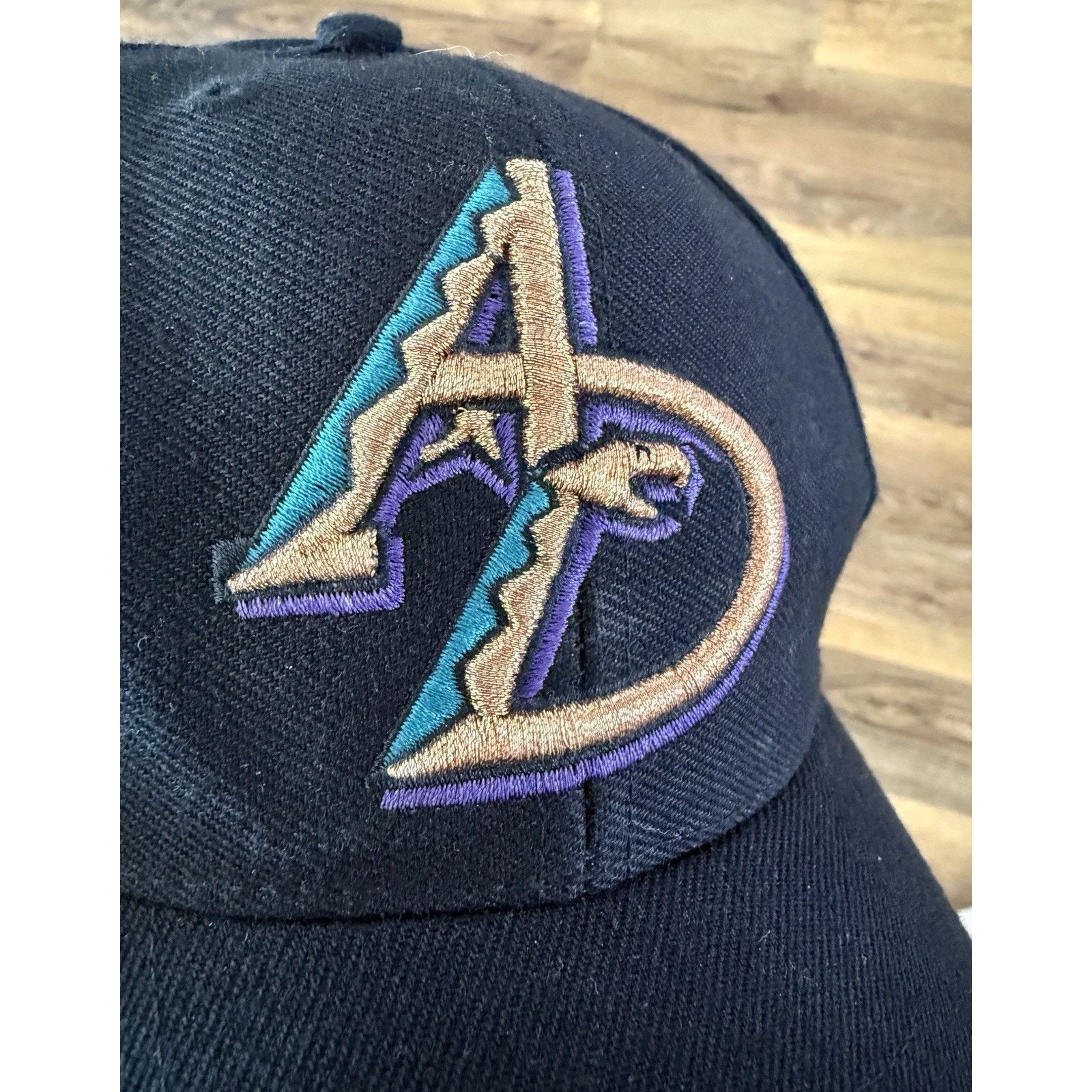 Other Arizona Diamondbacks Vintage AD Snake Adjustable Black Hat Size ONE SIZE - 4 Thumbnail