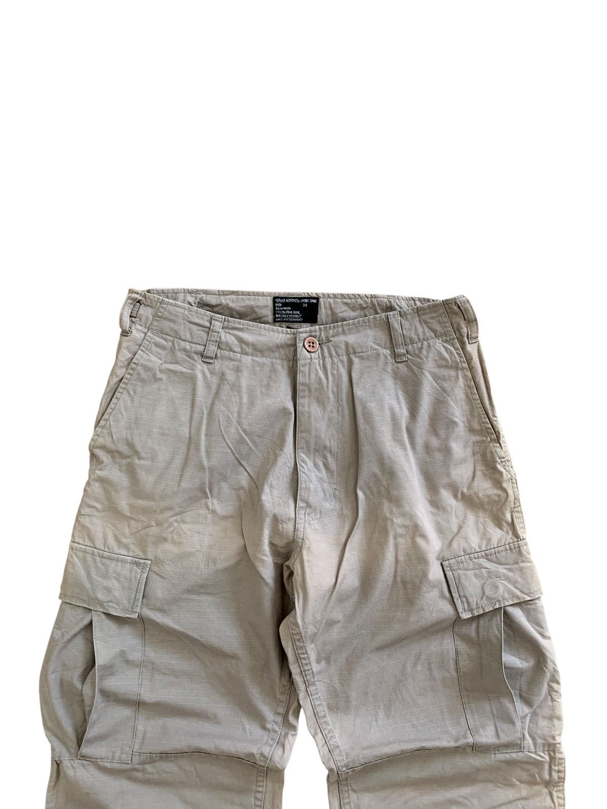 Stussy Vintage Stussy Gear Ripstop Faded Cargo Trousers Size US 34 / EU 50 - 3 Thumbnail
