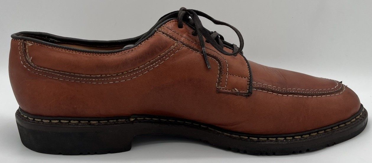 Allen Edmonds Allen Edmonds WILBERT Size 10.5 D Chili Brown Oxford Leather Size US 10.5 / EU 43-44 - 7 Thumbnail
