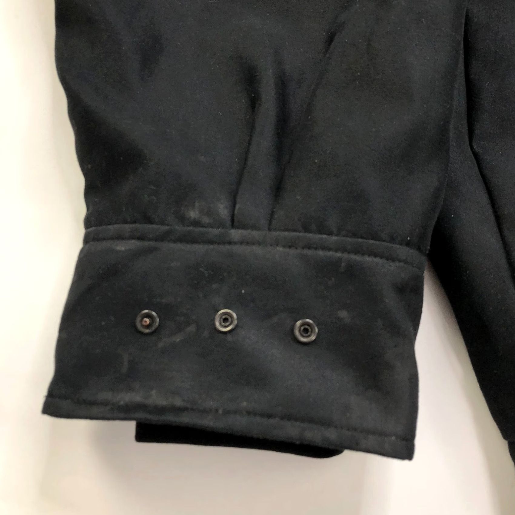 Vintage Zero Restriction Jacket Mens Full Zip Mock Neck Black XL Microsuede Windbreaker Regular Fit Mid-Length Jacket Size US XL / EU 56 / 4 - 3 Thumbnail