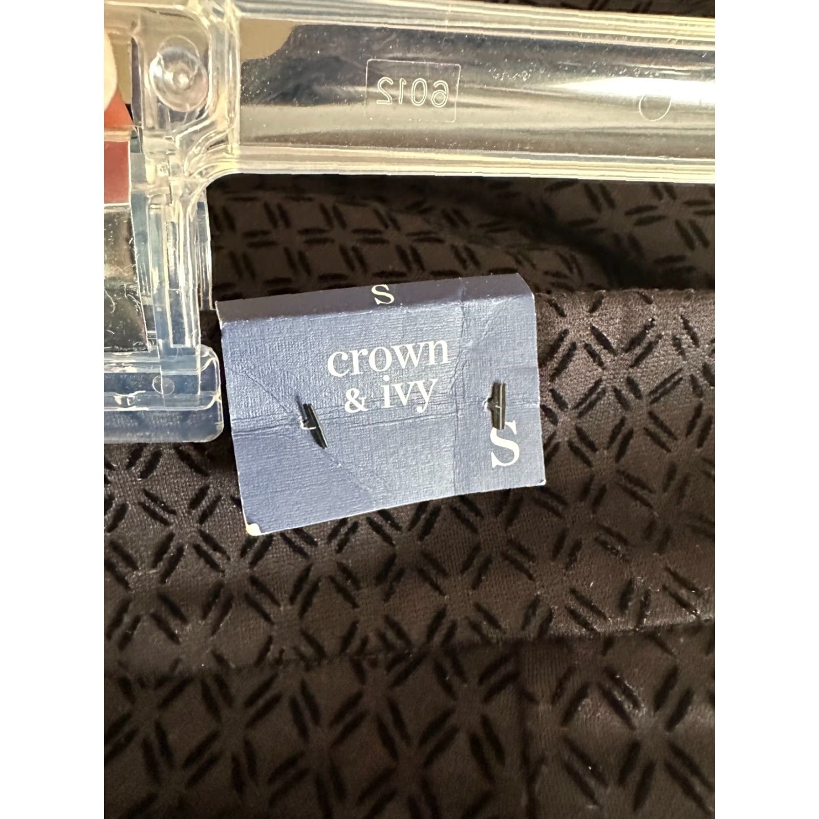 Vintage NWT crown and ivy pants women SIZE Small Black Size 28" / US 6 / IT 42 - 4 Thumbnail