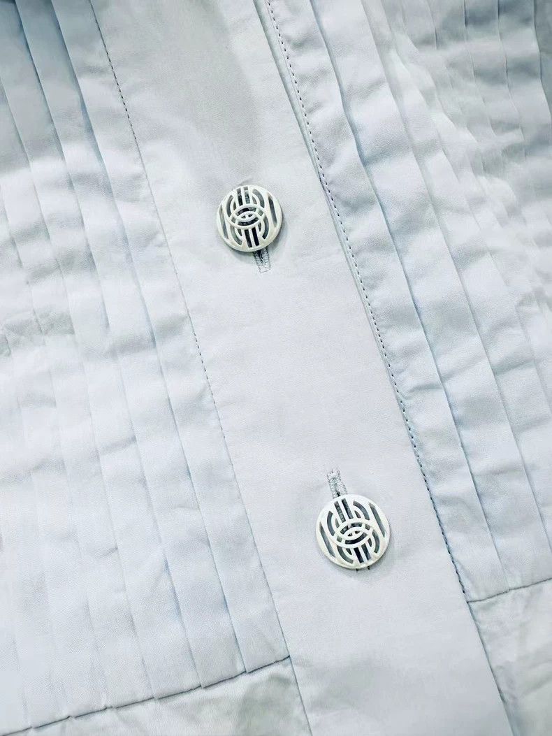 Chanel Chanel Blue shirt Size XXS / US 00 / IT 34 - 4 Thumbnail