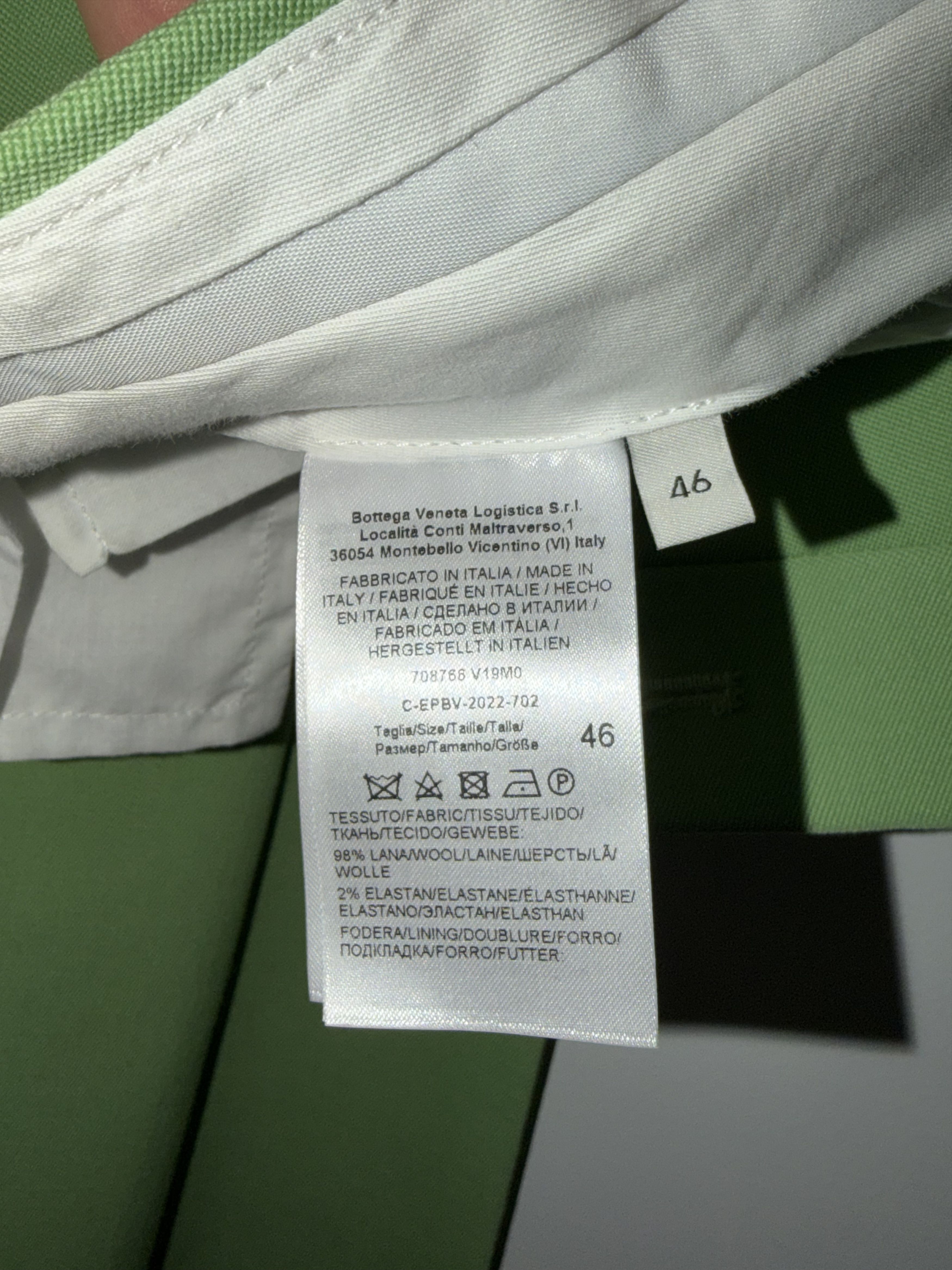 Bottega Veneta Light green trousers Size US 31 - 5 Thumbnail