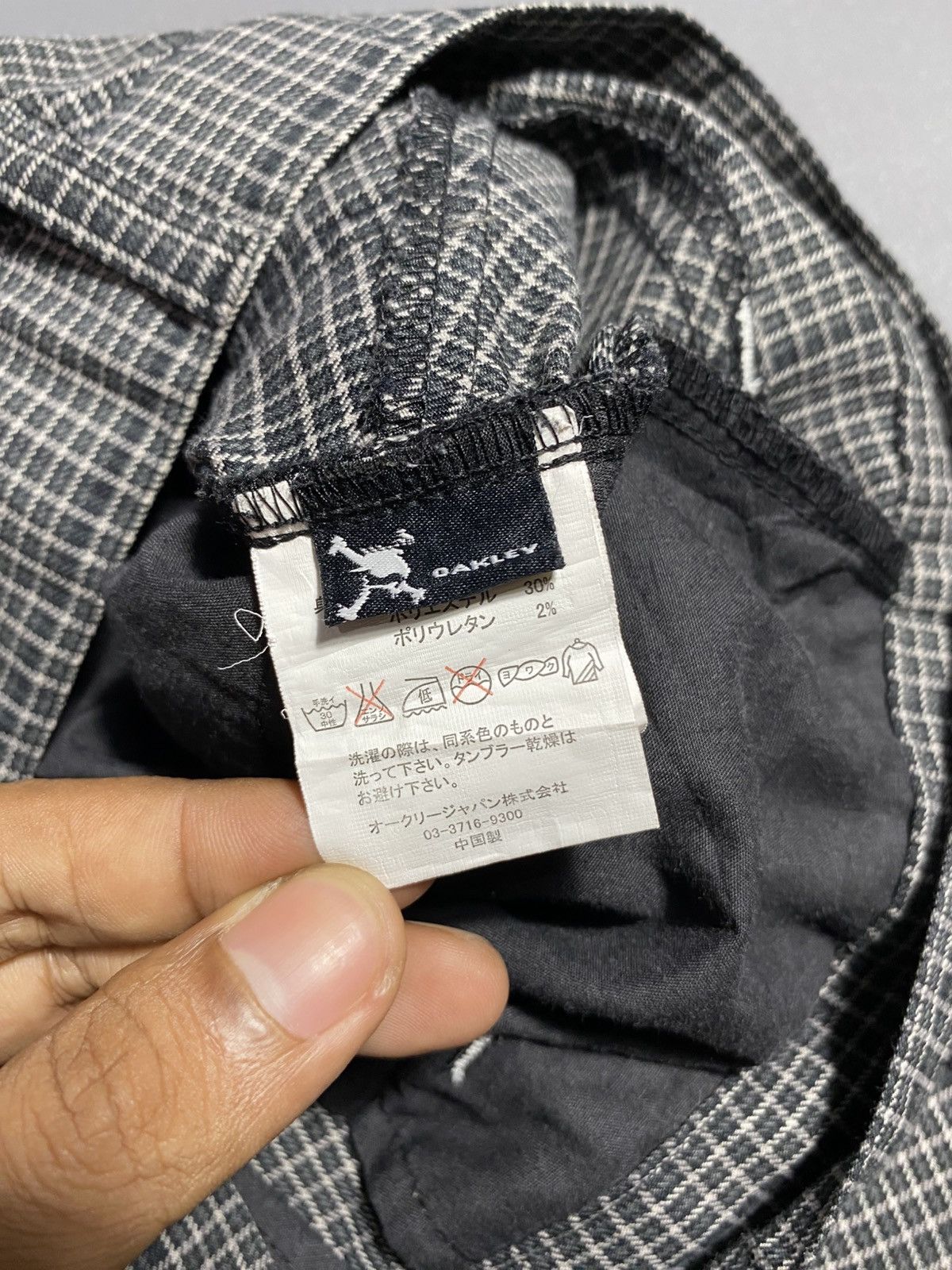 Oakley Oakley Plaid Switching Pants Size US 33 - 6 Thumbnail