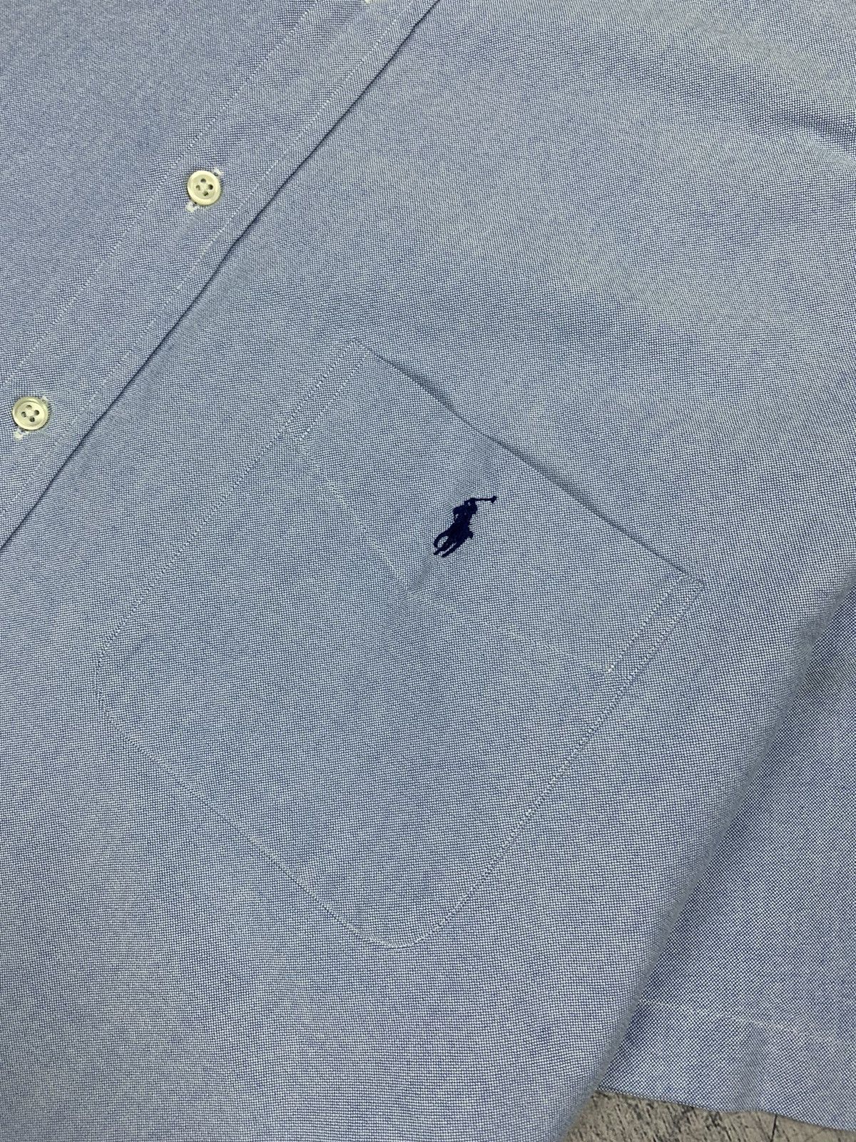 Ralph Lauren Ralph Lauren Oxford Shirt Short Sleeve Buttons Ups Mens XL Size US XL / EU 56 / 4 - 6 Thumbnail