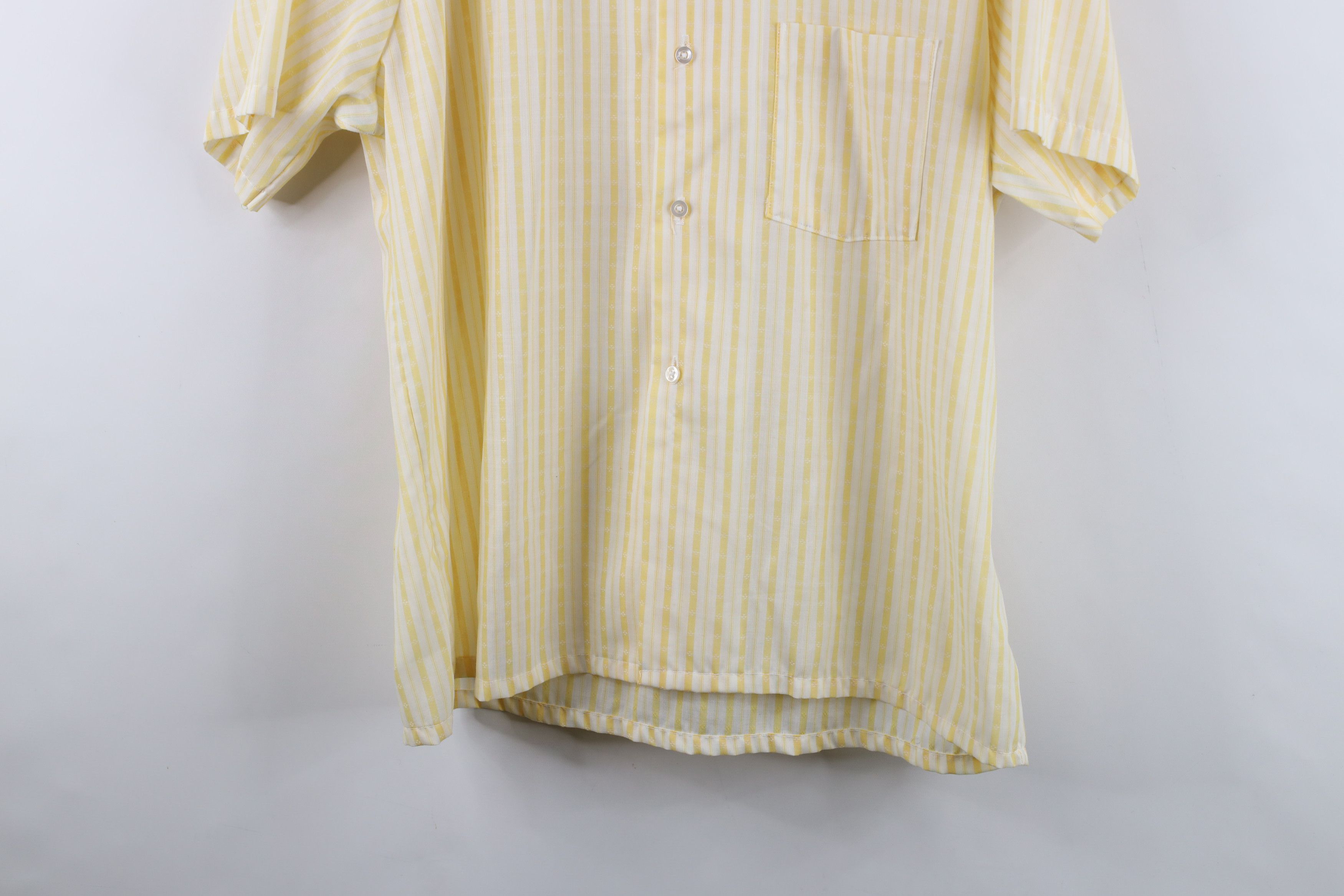Vintage Vintage 70s Streetwear Striped Short Sleeve Button Shirt Size US XL / EU 56 / 4 - 3 Thumbnail