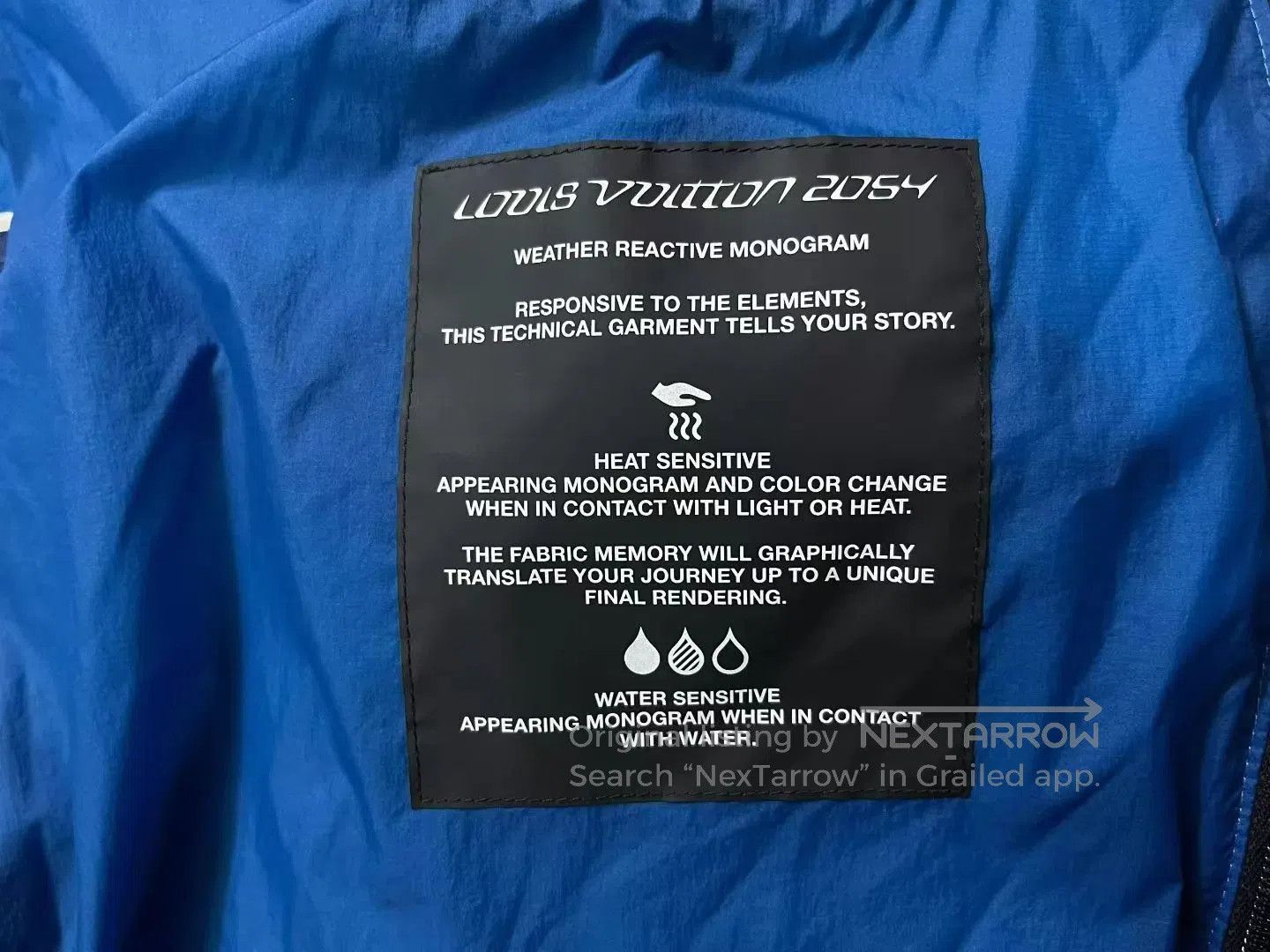Louis Vuitton Blue Puffer Jacket with Hood . Size US L / EU 52-54 / 3 - 3 Thumbnail