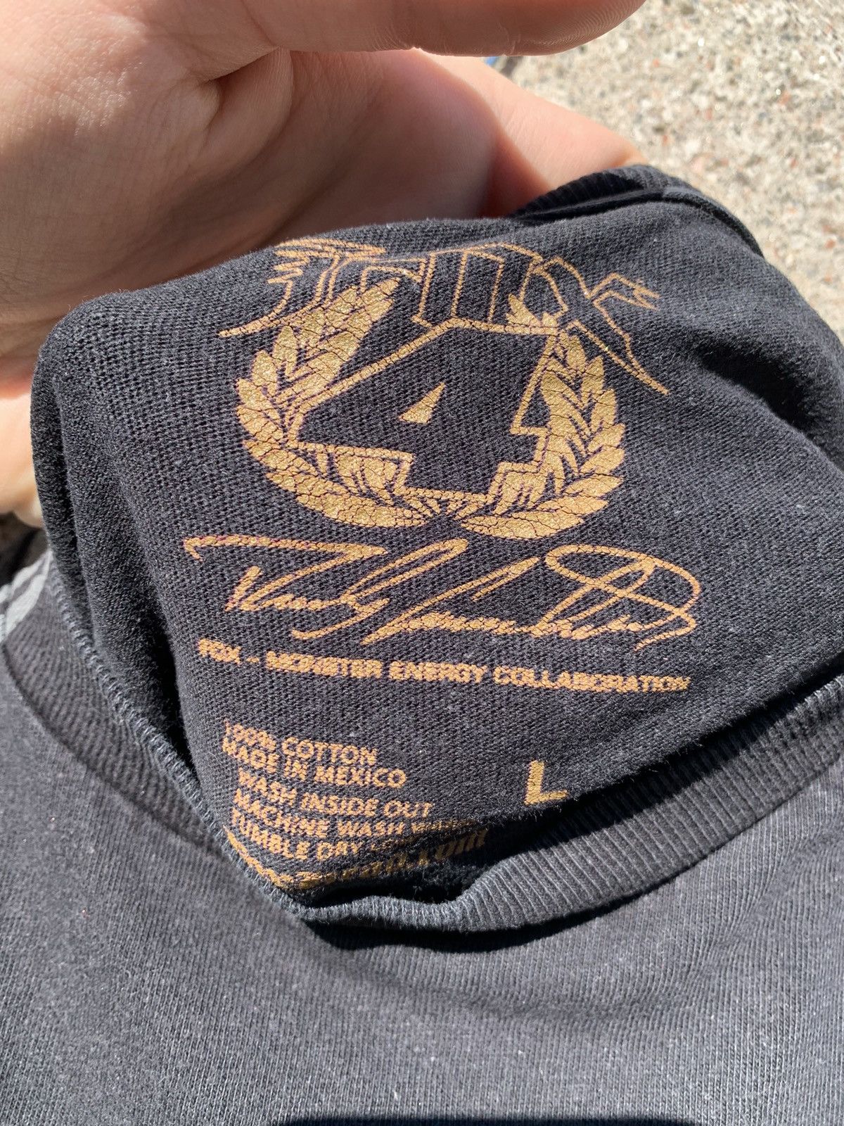 Fox Racing × Vintage Vintage Fox X Monster Energy Collaboration Rare Shirt Size US L / EU 52-54 / 3 - 7 Thumbnail