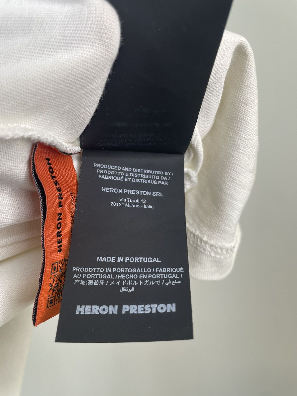 Heron Preston Heron Preston Longsleeve Turtleneck White Small Size US S / EU 44-46 / 1 - 8 Thumbnail