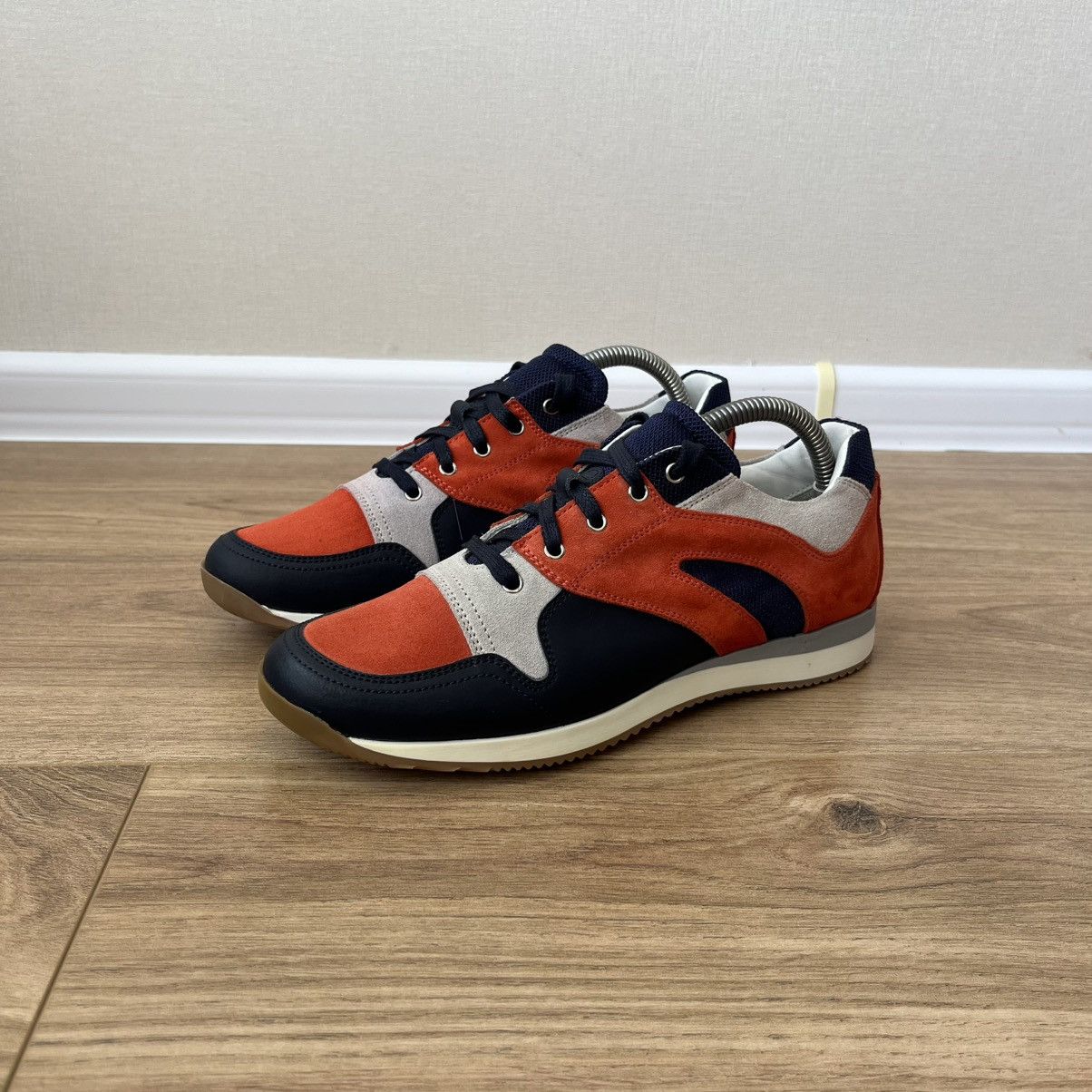 Dior Dior Multicolor Low-Top Leather Sneakers Size US 7 / IT 37 - 1 Thumbnail