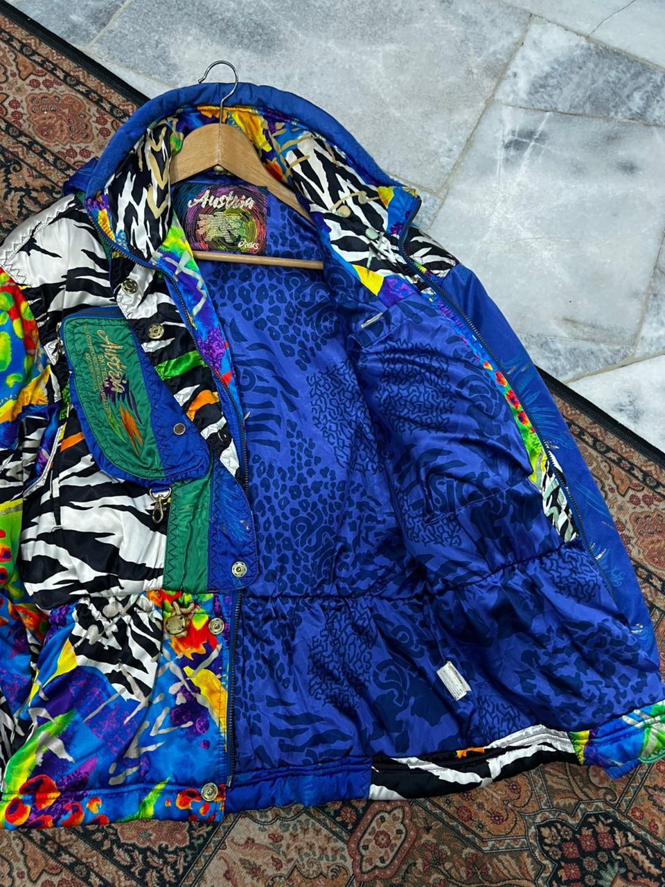 Asics × Vintage Vintage 80’s Ski ⛷️ Austria Jacket Size US L / EU 52-54 / 3 - 9 Thumbnail