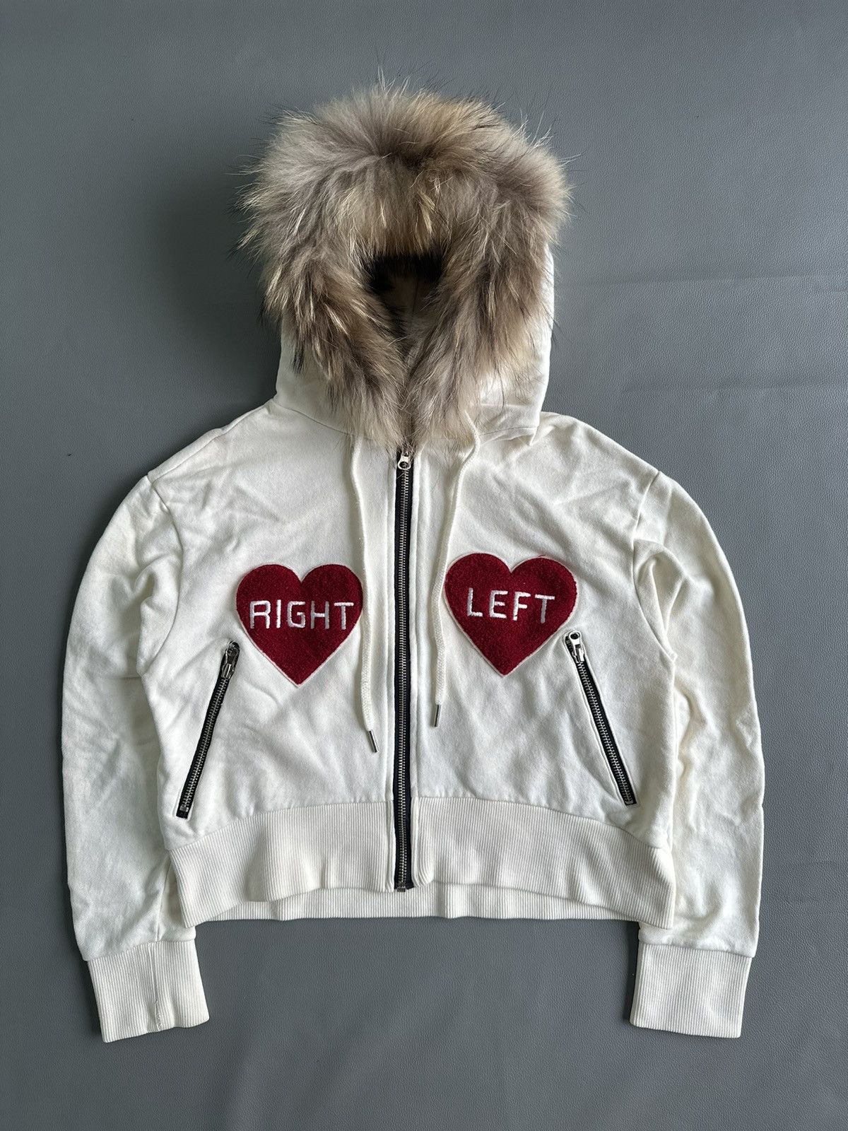 If Six Was Nine FLIRT LGB CROPPED STYLE FUR ZIP HOODIE IFSIX LGB STYLE Size US M / EU 48-50 / 2 - 1 Thumbnail