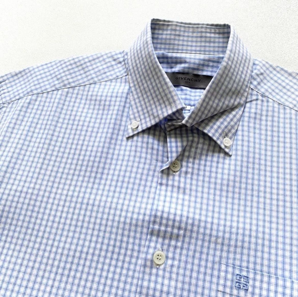 Givenchy Givenchy Plaid Shirt Size US L / EU 52-54 / 3 - 2 Thumbnail