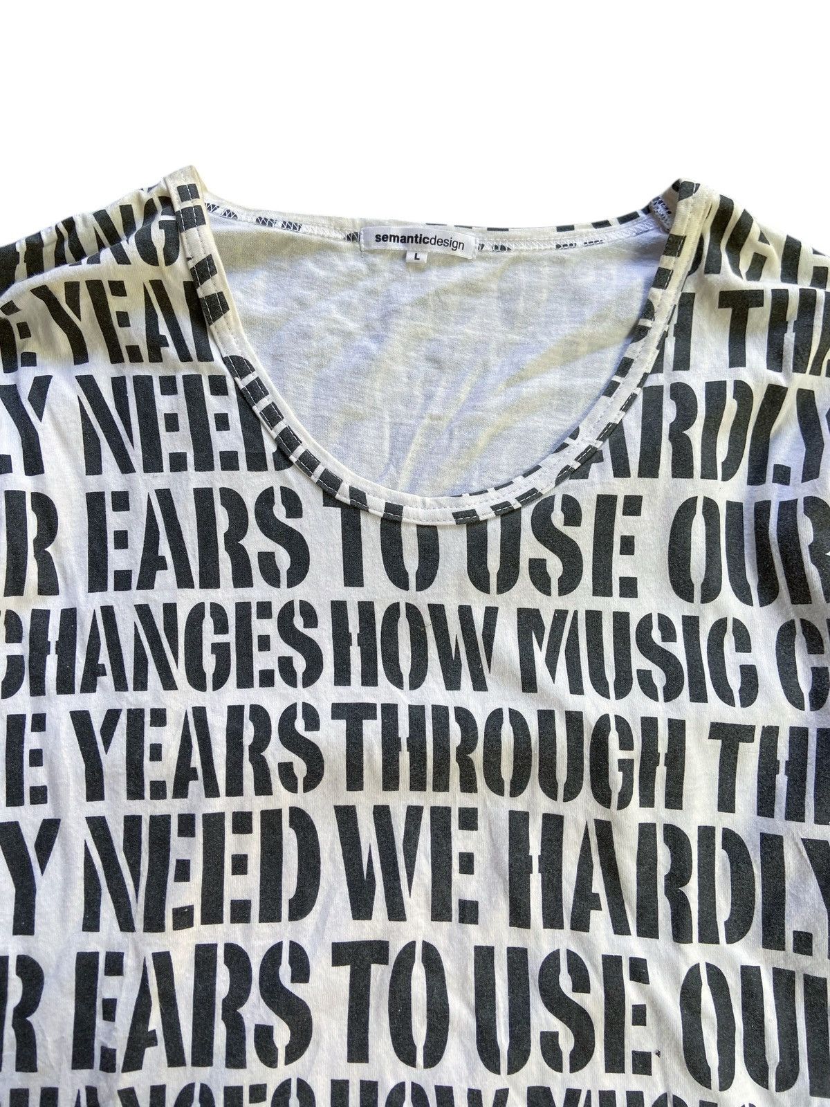 semanticdesign SEMANTICDESIGN SPECIAL LONG SLEEVE ifsixwasnine kapital Size US L / EU 52-54 / 3 - 5 Thumbnail