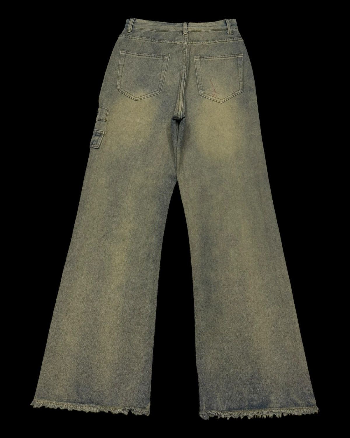 14th Addiction × If Six Was Nine FLARE RUSTY🔥MUD MAX WASH FLARE JEANS FASHION JEANS Size US 27 - 2 Thumbnail