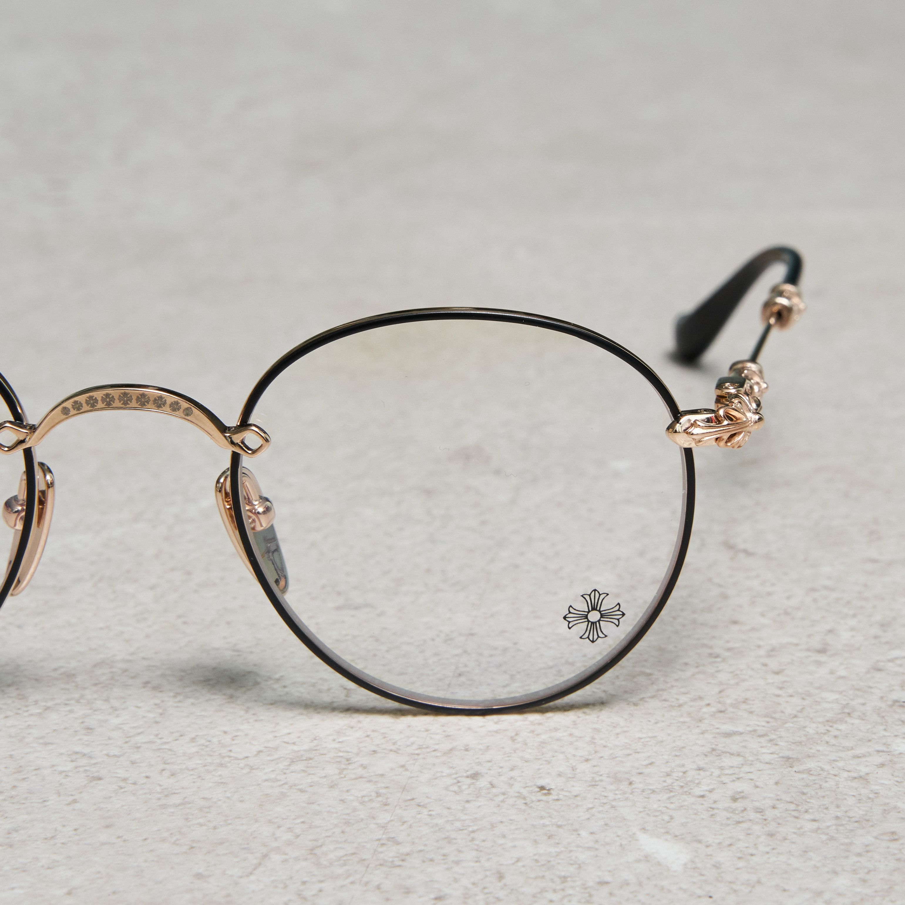 Chrome Hearts CHROME HEARTS BUBBA - A MATTE BLACK/GOLD PLATED Size ONE SIZE - 2 Thumbnail