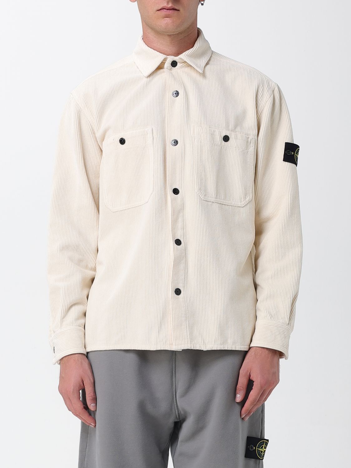 Stone Island Stone Island Jacket Men Yellow Cream Size US S / EU 44-46 / 1 - 1 Thumbnail