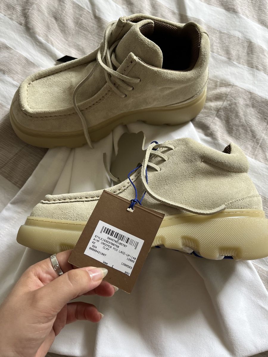 Burberry Burberry deser suede creeper mid shoes Size US 8 / EU 41 - 3 Thumbnail