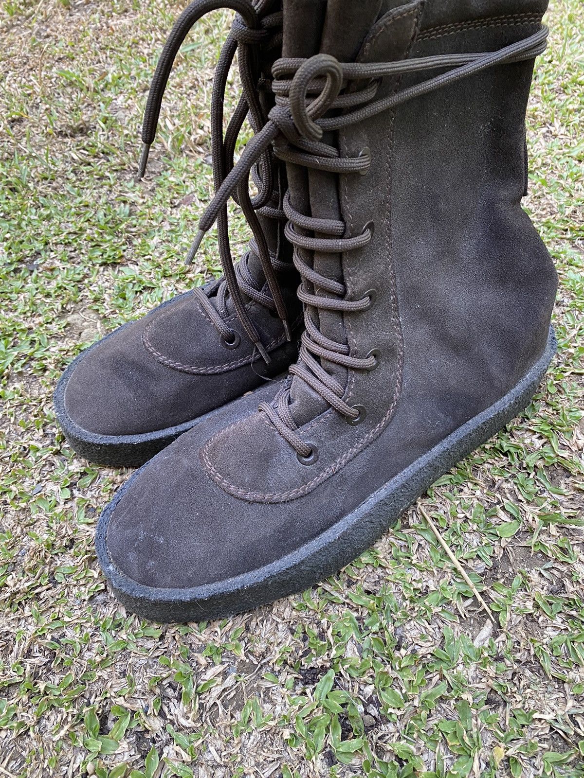 Adidas × Kanye West × Yeezy Yeezy season 2 Oil Crepe Size US 11 / EU 44 - 3 Thumbnail
