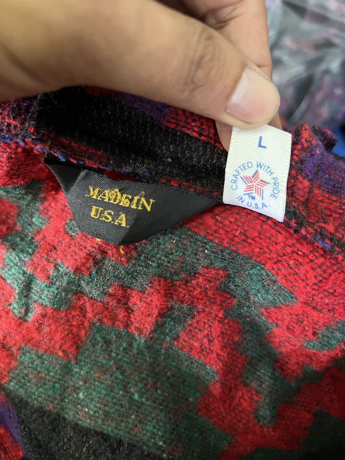Vintage VINTAGE MADE IN USA Size US L / EU 52-54 / 3 - 6 Thumbnail