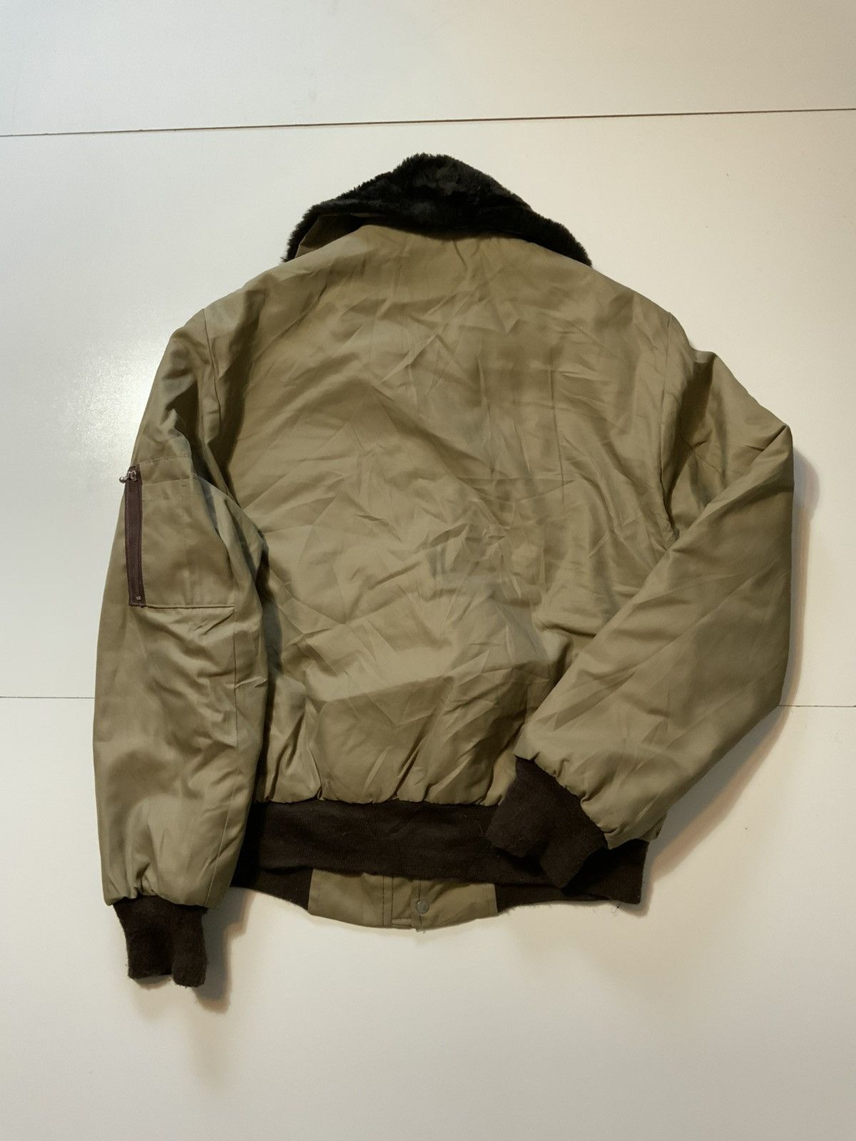 Vintage Vintage 60s 70s Woodwards YKK Sherpa Collar Bomber Jacket Size US S / EU 44-46 / 1 - 2 Thumbnail