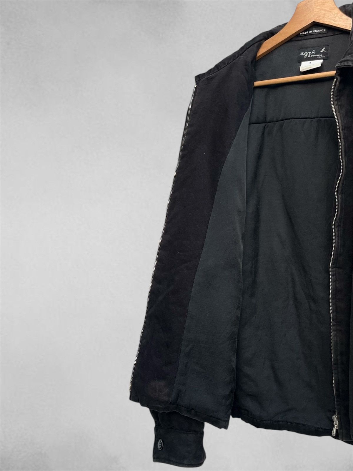 agnes b. 90s Agnes B. Homme Cotton Swing Jacket Made in France