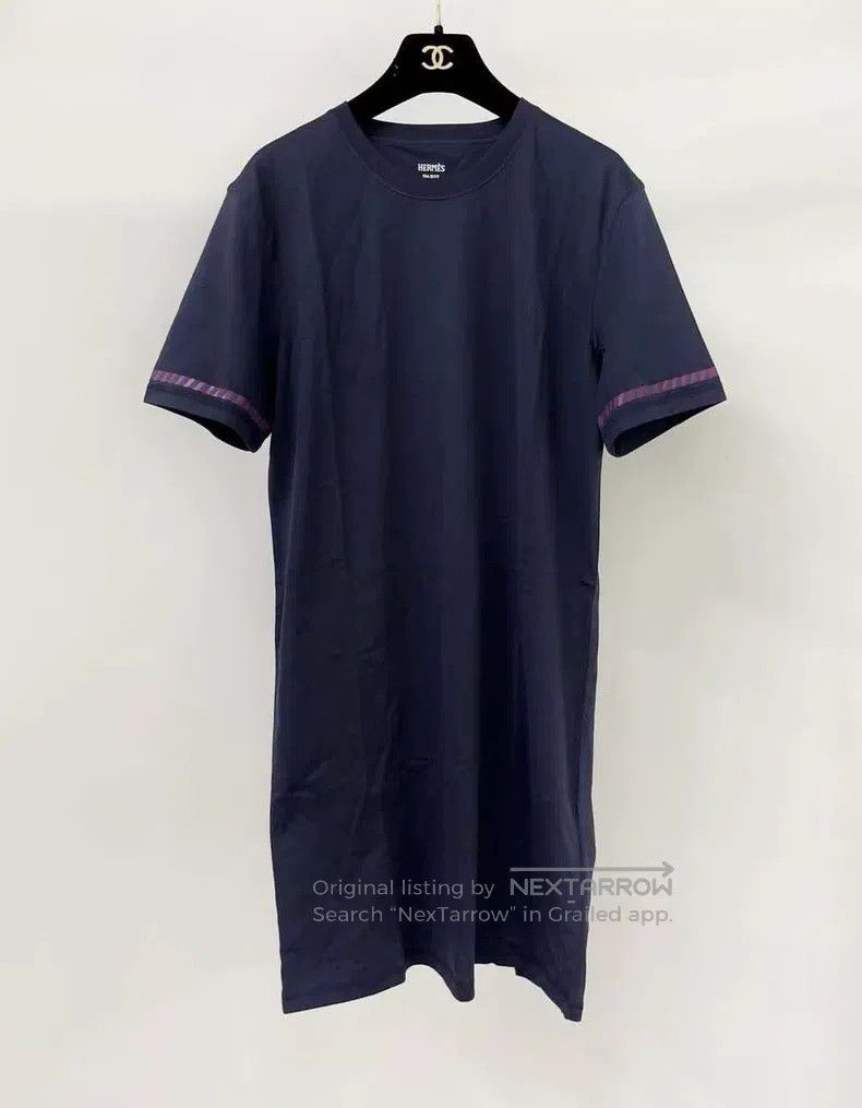 Hermes Hermes Printed T-Shirt Dress Size XS / US 0-2 / IT 36-38 - 2 Thumbnail