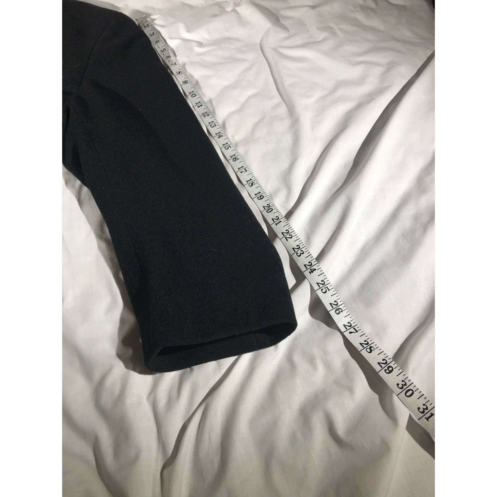 RRL Ralph Lauren Ralph Ralph Lauren Men's Luxe Gray 100% Lambswool Over Coat Size US XS / EU 42 / 0 - 8 Thumbnail