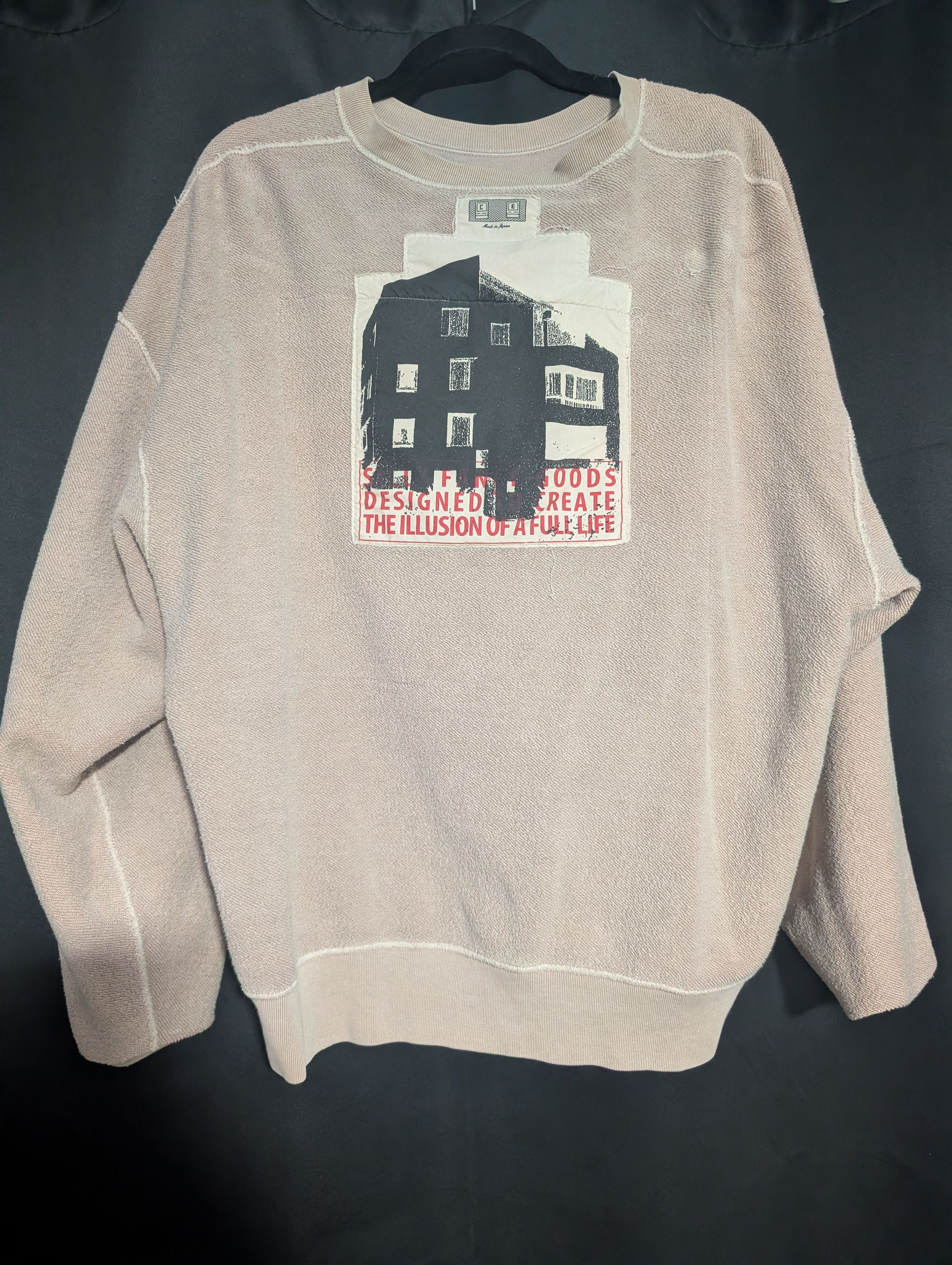 Cav Empt Cav Empt Beige Overdye Crewneck AW 17 Size US L / EU 52-54 / 3 - 4 Thumbnail